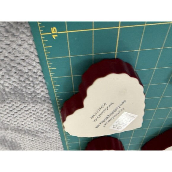 Rose Levy Beranbaum Sweetheart Bakeware Heart Shaped Dish Ceramic Set of 4 Crème - Picture 9 of 14